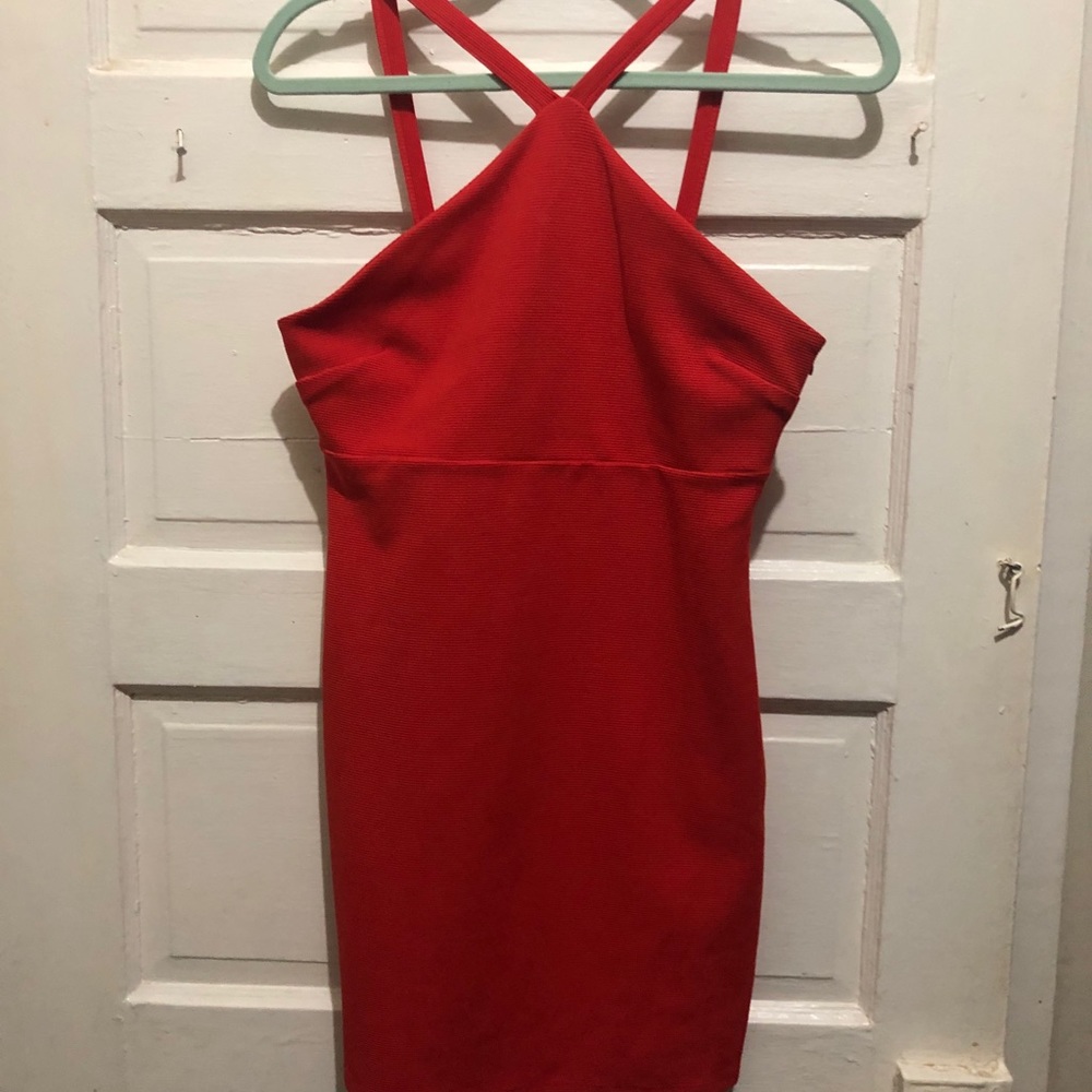 Forever 21 Red Dress Sz Med NWT